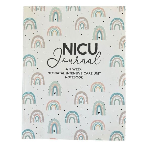 NWOT NICU Journal A Nine Week Neonatal Intensive Care Unit Notebook Paperback - Picture 1 of 7
